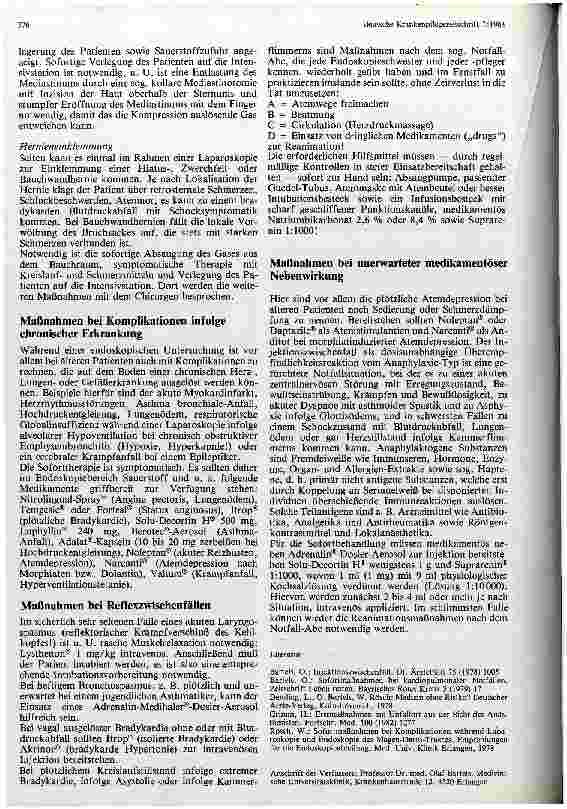 Vorschauseite 2: Sofortmaßnahmen bei Komplikationen während der Endoskopie
