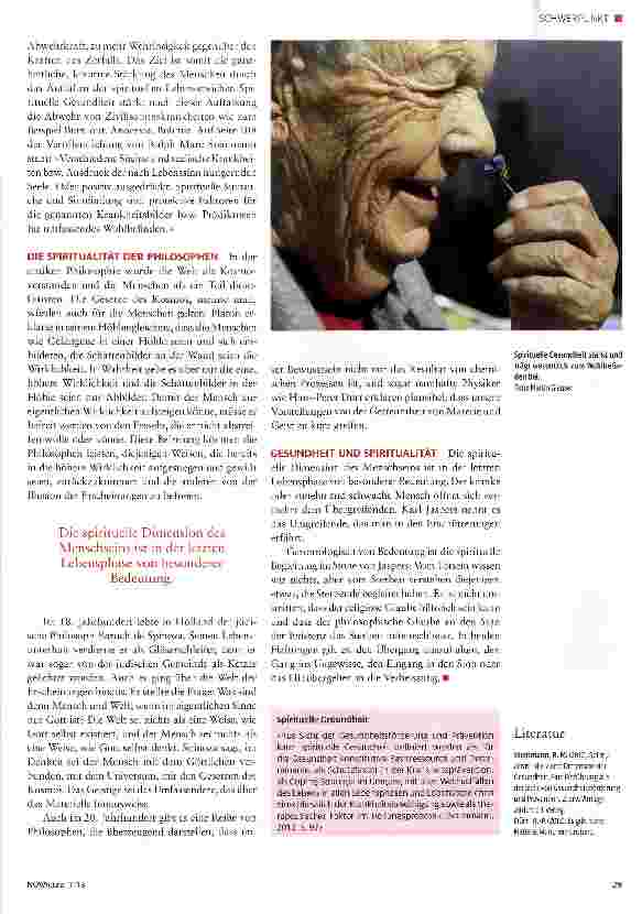 Vorschauseite 2: Die vierte Dimension der Gesundheit