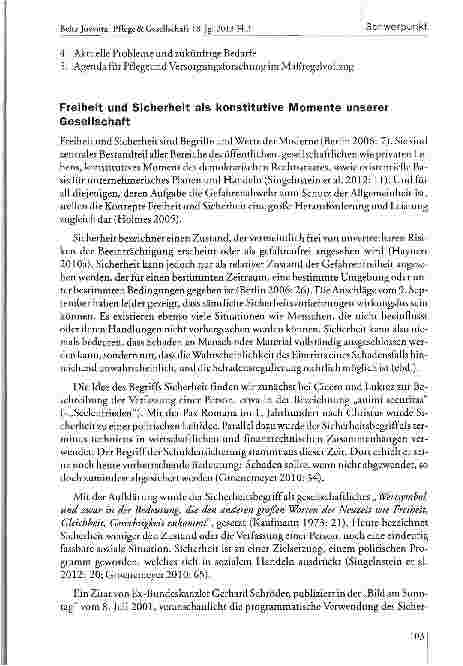 Vorschauseite 3: Forensisch-psychiatrische Pflege im Maßregelvollzug