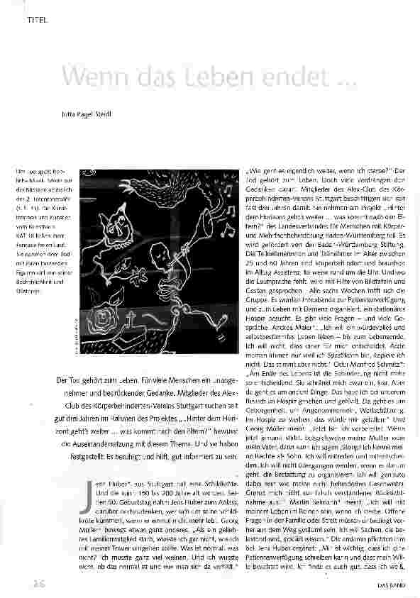 Vorschauseite 3: Der Trauer einen Raum geben