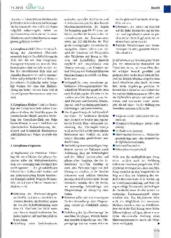 Vorschauseite 2: Compliance und Missbrauchsprävention im Krankenhaus -Worauf ist zu achten?