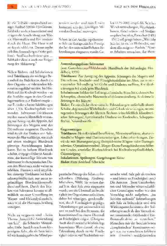 Vorschauseite 2: WAS IST DRAN AM KRISTALLSALZ AUS DEM HIMALAYA?