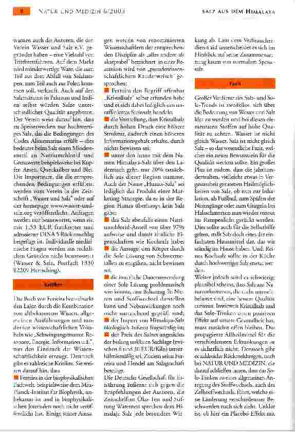 Vorschauseite 4: WAS IST DRAN AM KRISTALLSALZ AUS DEM HIMALAYA?