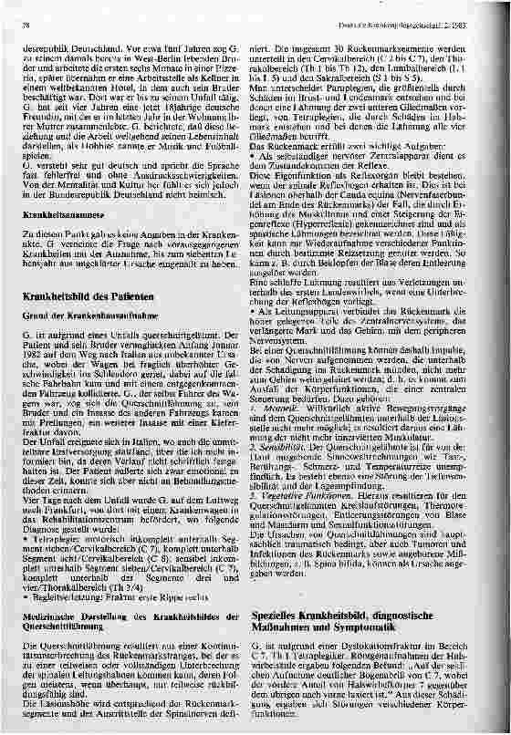 Vorschauseite 2: Pflege eines Patienten mit Tetraplegie Schülerbericht