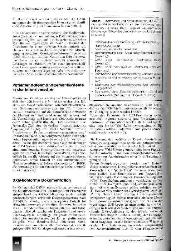 Vorschauseite 2: DRG-konforme Dokumentation in der Intensivmedizin