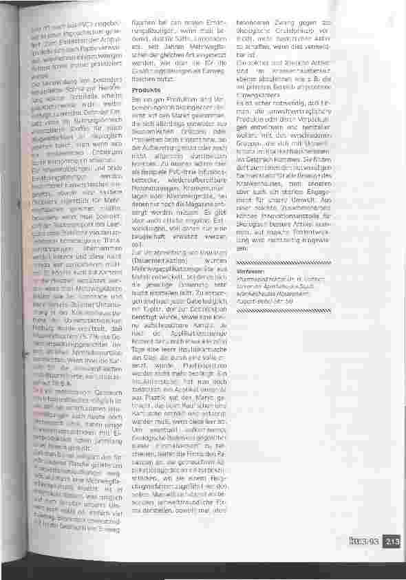 Vorschauseite 4: Medizinischer Bedarf kritisch unter die Lupe genommen Positive und negative Trends