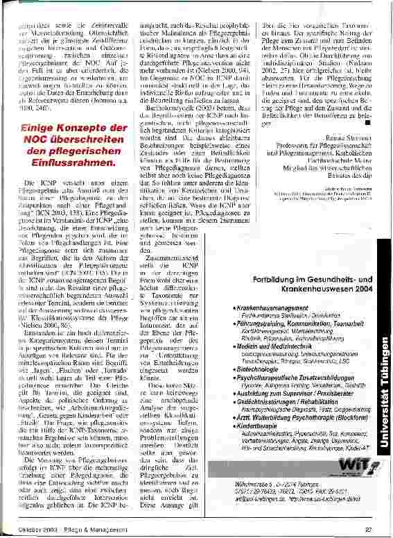 Vorschauseite 3: Pflegeergebnismessung und Klassifikationssysteme Bewertung