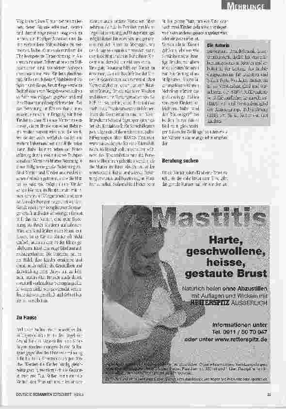 Vorschauseite 3: Stillen von Mehrlingen