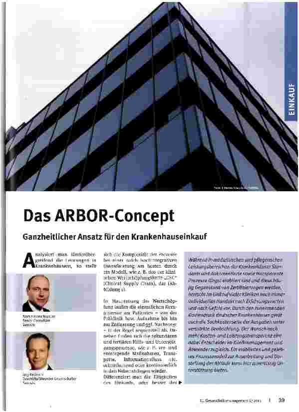 Vorschauseite 1: Das ARBOR-Concept