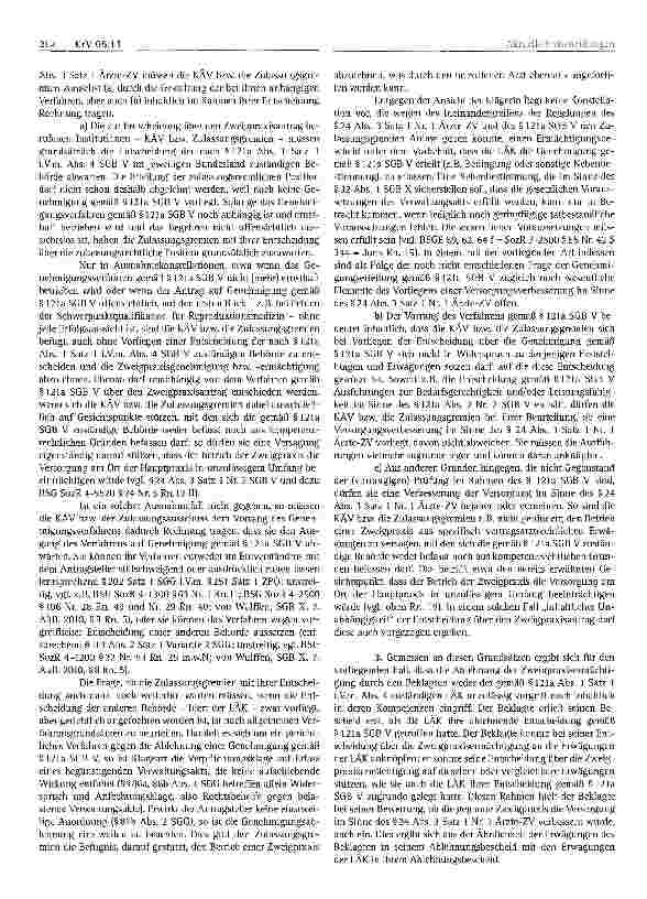 Vorschauseite 4: Kassenarztrecht