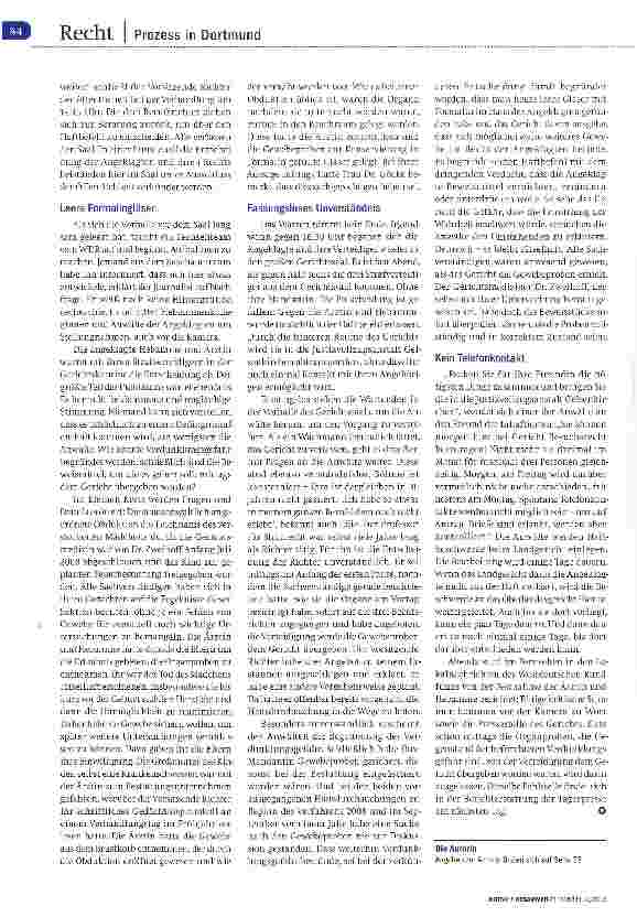 Vorschauseite 5: Gerichtsreportage Teil 5 Festnahme im Gerichtssaal
