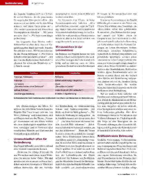 Vorschauseite 2: Ein Überschuss an Traurigkeit