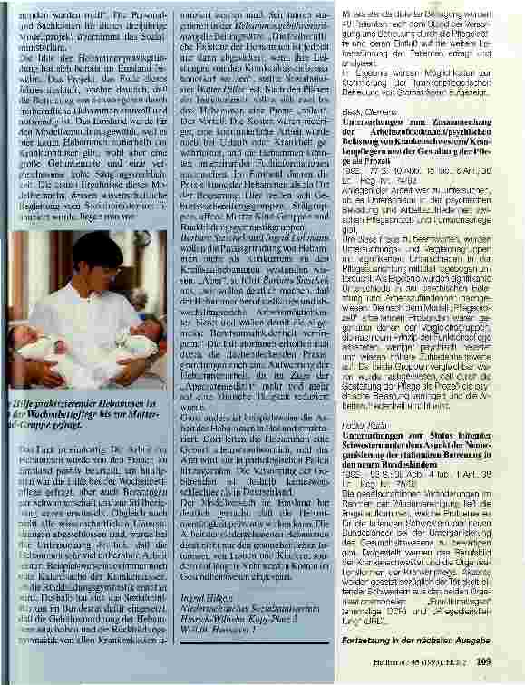 Vorschauseite 2: Hebammen-Praxisprojekt
