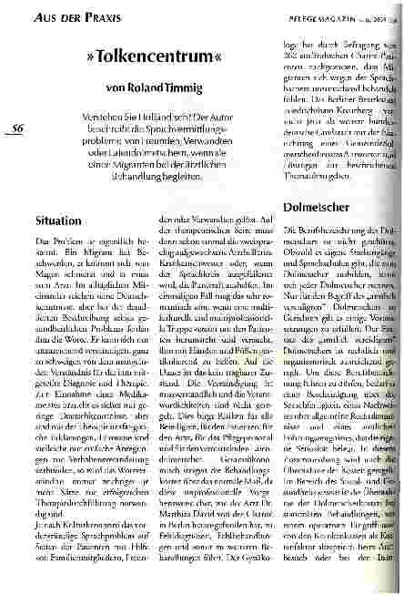 Vorschauseite 1: Tolkencentrum