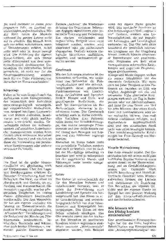 Vorschauseite 5: Dialogaufbau in der Frühphase der Rehabilitation mit Patienten im Koma auf der Intensivstation