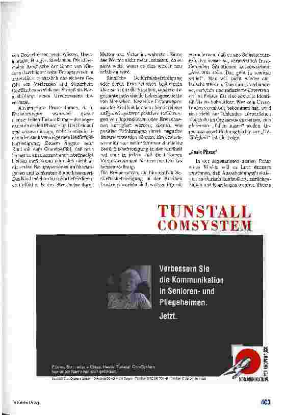 Vorschauseite 6: Problemfeld Sexualität im Heim