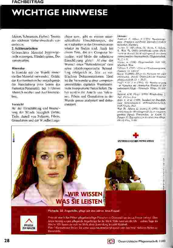 Vorschauseite 4: Die Wundbehandlung chronischer Wunden in der klinischen Praxis - Standard Wundverband