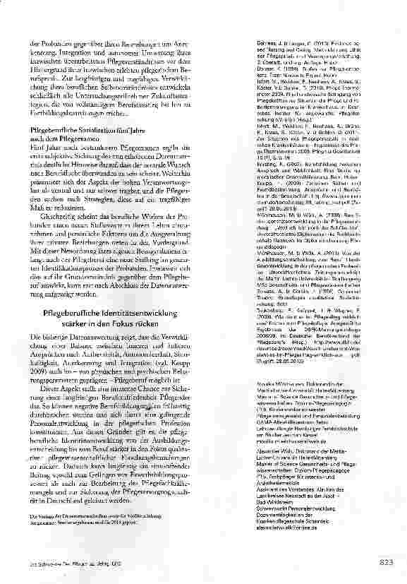 Vorschauseite 4: VON DER AUSBILDUNGSENTSCHEIDUNG ZUM BERUF