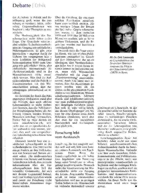 Vorschauseite 2: Viren unter Verschluss