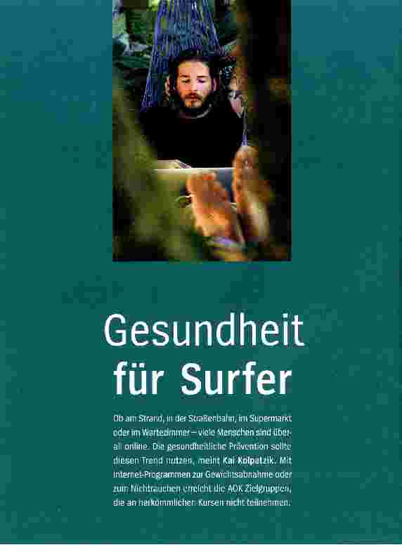 Vorschauseite 1: Gesundheit für Surfer