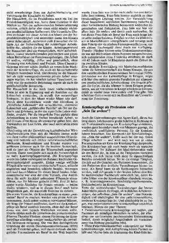 Vorschauseite 2: Krankenpflege und Weiblichkeit