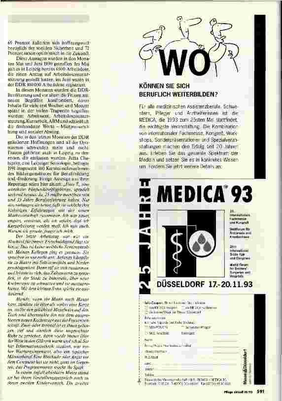 Vorschauseite 3: Im Jahr 3 der deutschen Einheit Frauen aus der Ex-DDR zwischen den Stühlen?