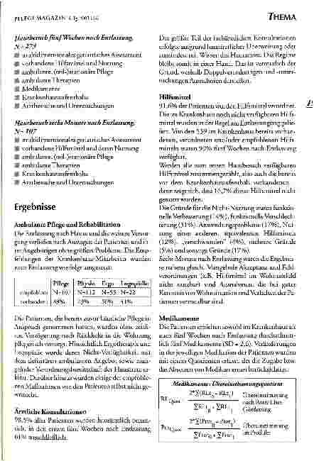 Vorschauseite 4: Die Gesundheitsmappe Ein Instrument zur interdisziplinären Verzahnung der stationären mit der ambulanten Versorgung