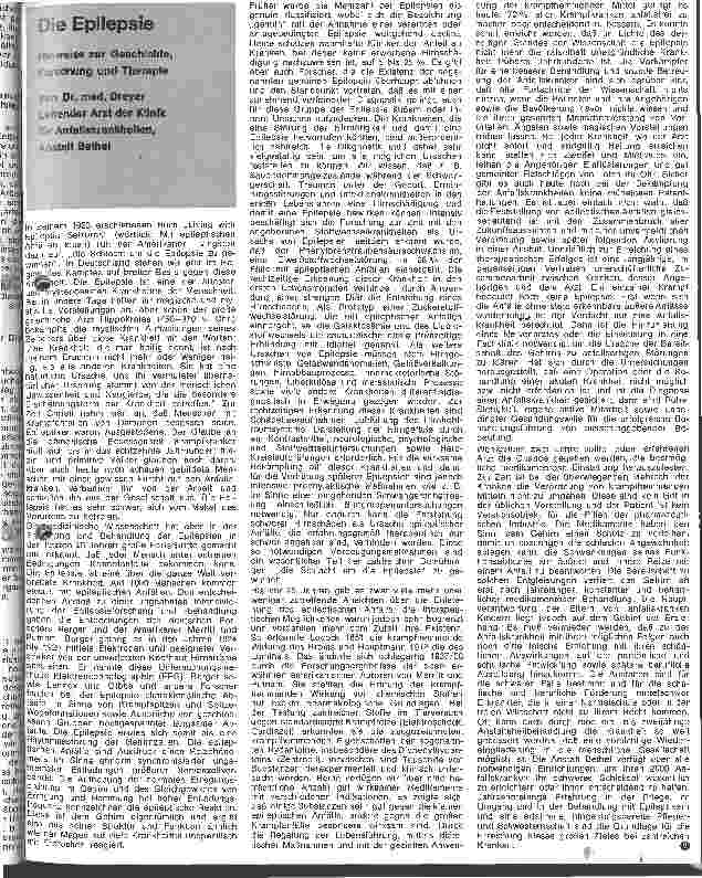 Vorschauseite 1: Die Epilepsie
