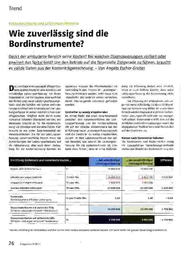 Vorschauseite 1: Wie zuverlässig sind die Bordinstrumente?