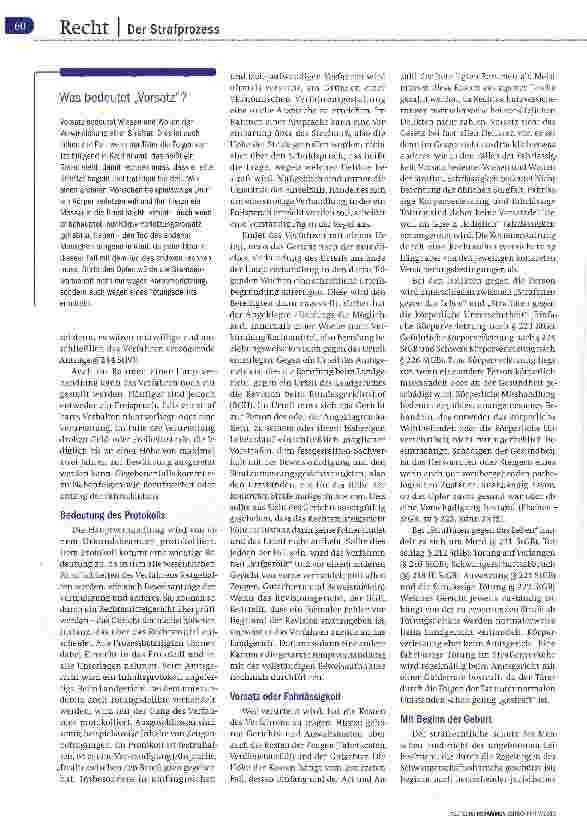 Vorschauseite 3: Wenn die Staatsanwaltschaft ermittelt