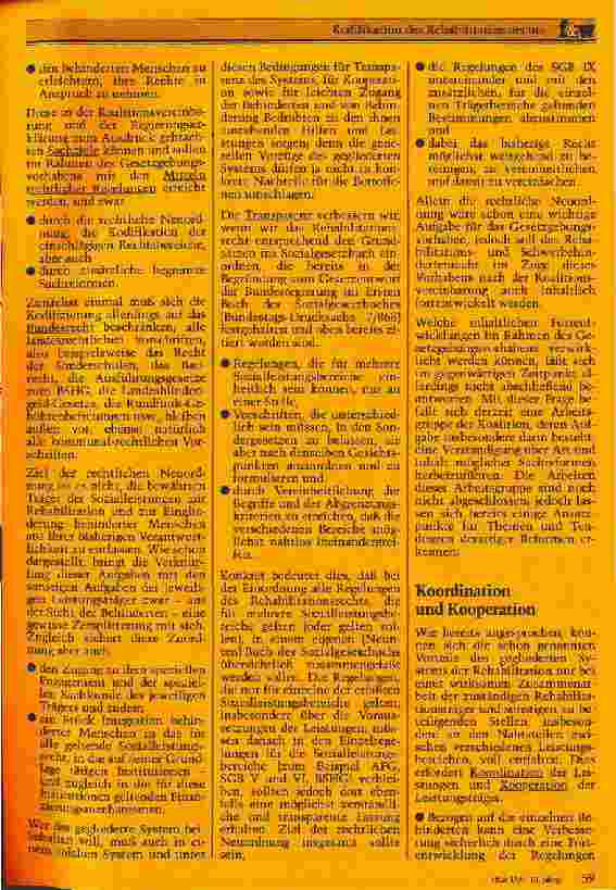 Vorschauseite 3: Kodifikation des Rehabilitationsrechts