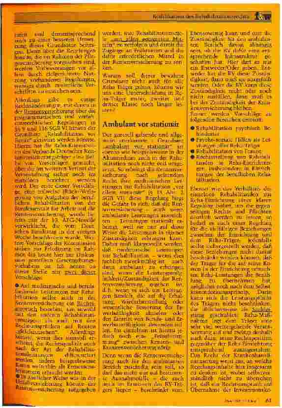 Vorschauseite 5: Kodifikation des Rehabilitationsrechts