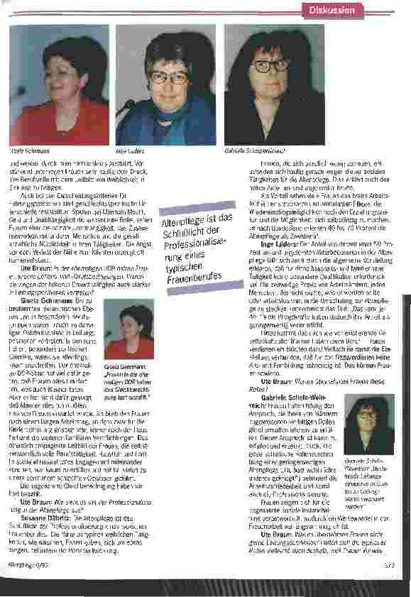 Vorschauseite 2: Männer entscheiden - Frauen arbeiten Eine Diskussionsrunde für Frauen und nicht gegen Männer
