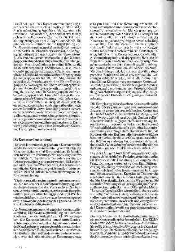 Vorschauseite 4: Allgemeine Grundlagen zur Kostenstellenrechnung