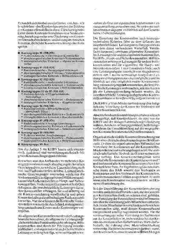 Vorschauseite 5: Allgemeine Grundlagen zur Kostenstellenrechnung