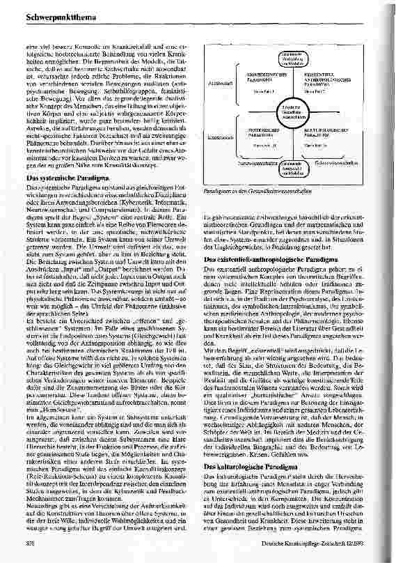 Vorschauseite 3: Theorievielfalt in den Gesundheitswissenschaften und Auswirkungen auf die Pflege