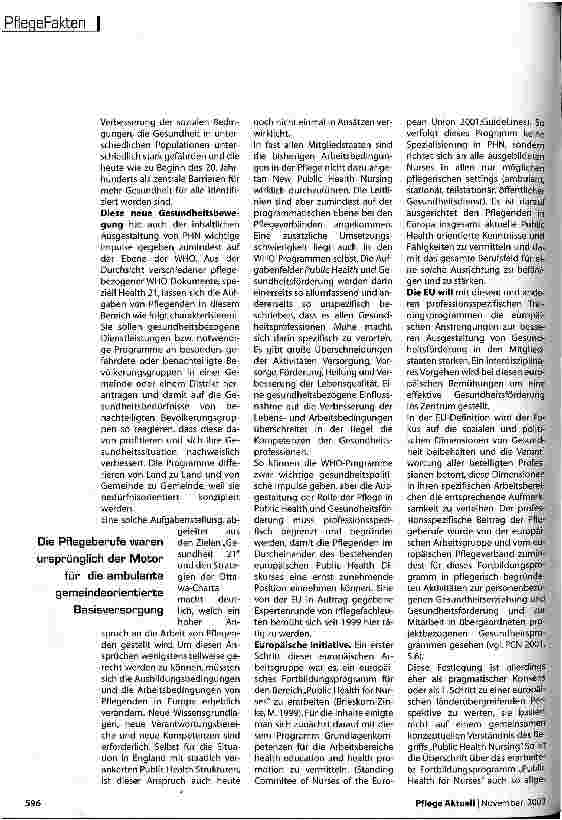 Vorschauseite 5: Public Health im Wandel der Zeiten