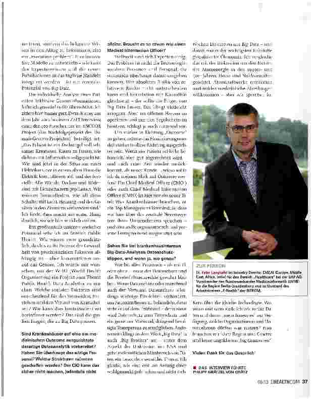Vorschauseite 2: »WIR SIND ERST AM ANFANG«