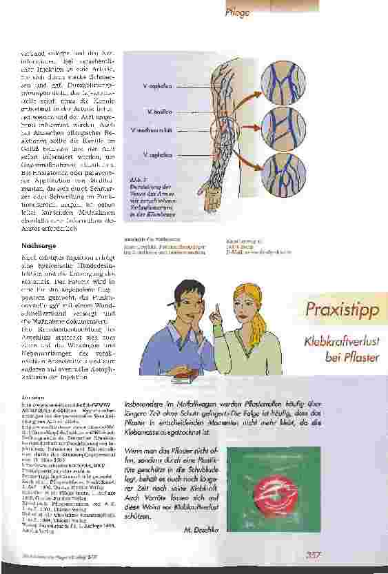 Vorschauseite 6: Injektionen Vorbereitung, Durchführung und Nachsorge