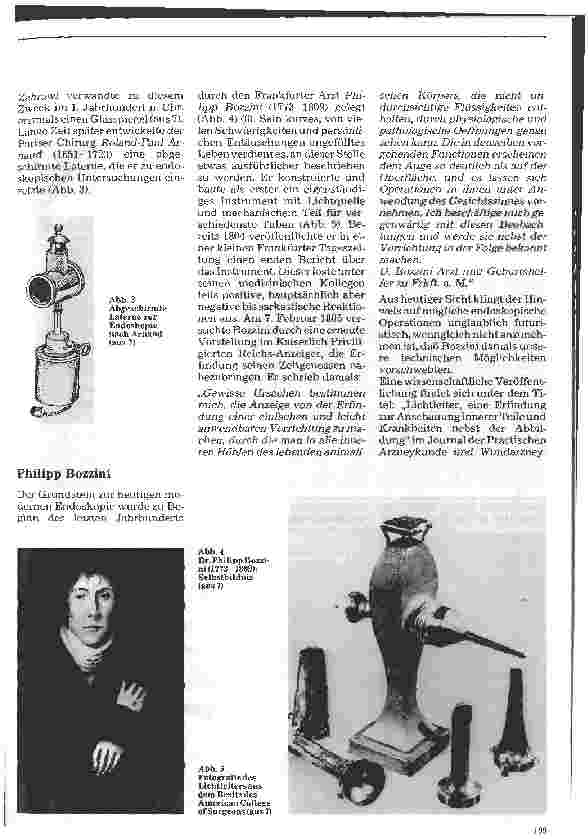 Vorschauseite 2: Die minimal-invasive Chirurgie (1) Historische Entwicklung der Endoskopie