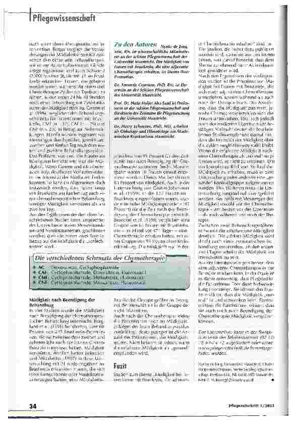 Vorschauseite 3: Am schlimmsten ist der zweite Tag