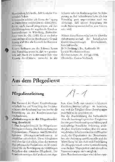 Vorschauseite 1: Pflegedienstleitung
