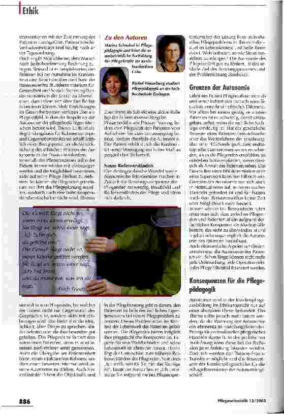 Vorschauseite 3: Die Freiheit des Willens