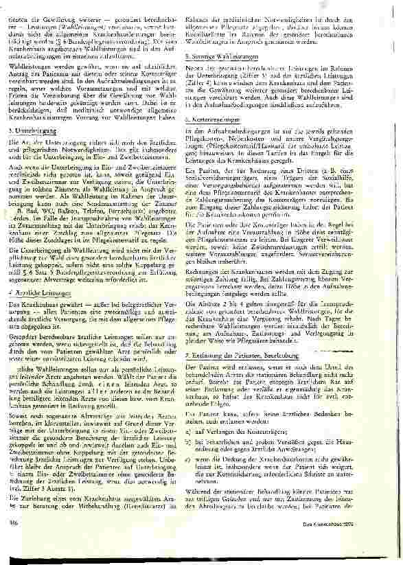Vorschauseite 2: Grundsätze für die Gestaltung von Aufnahmebedingungen für Krankenhauspatienten