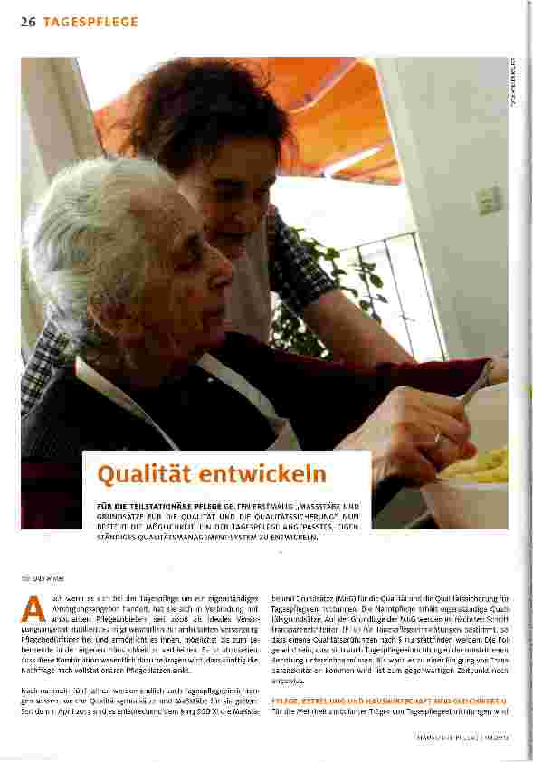 Vorschauseite 1: Qualität entwickeln