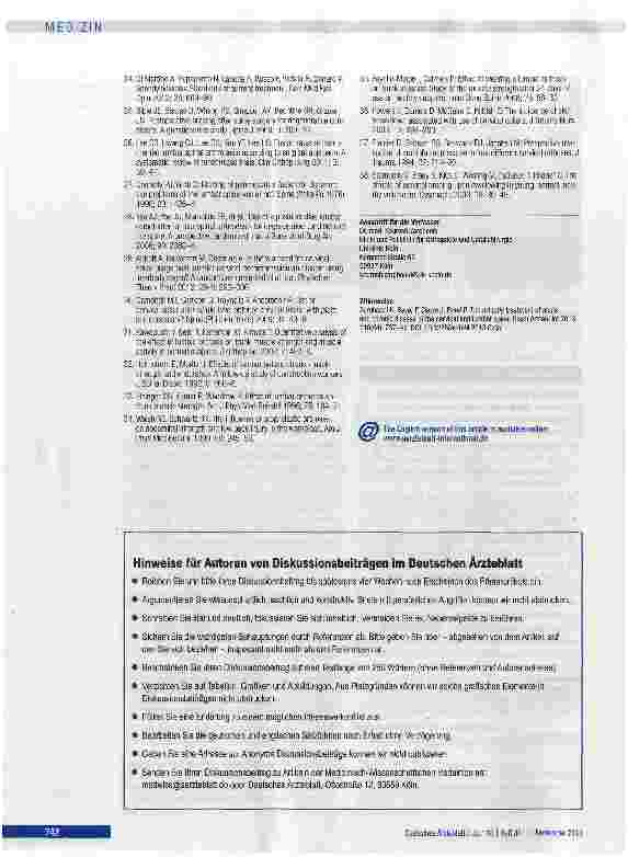 Vorschauseite 6: Orthesenbehandlung bei akuten und chronischen Erkrankungen der Halsund Lendenwirbelsäule