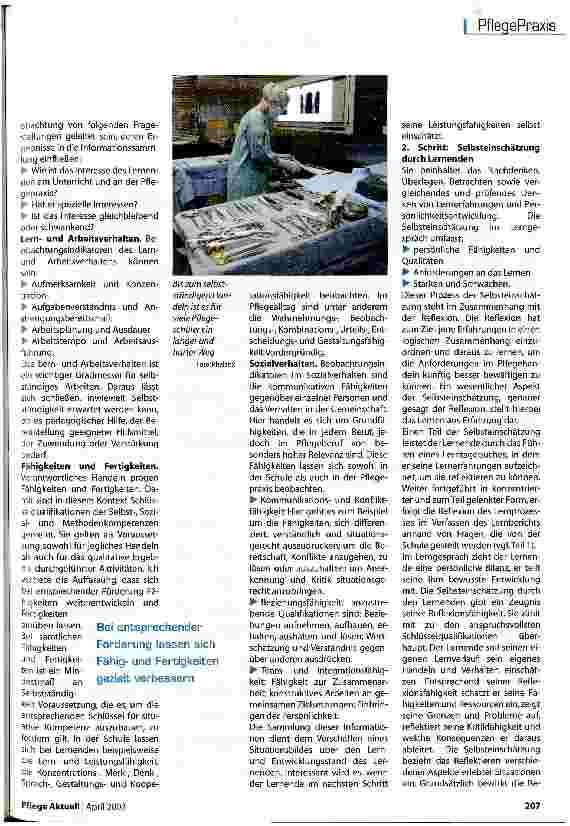 Vorschauseite 4: Von Anleitung bis zur Selbstreflexion Teil 2