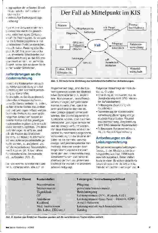 Vorschauseite 2: Patientenbezogene Kostenträgerrechnung Instrumente eines DRG-Managements