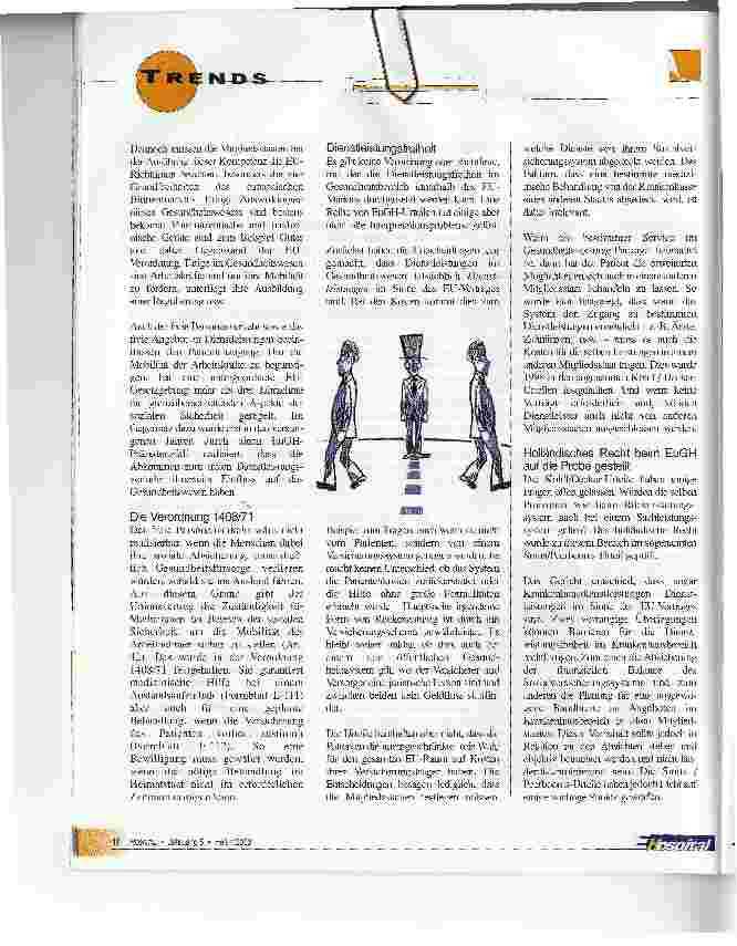 Vorschauseite 2: Patientenmobilität in Europa