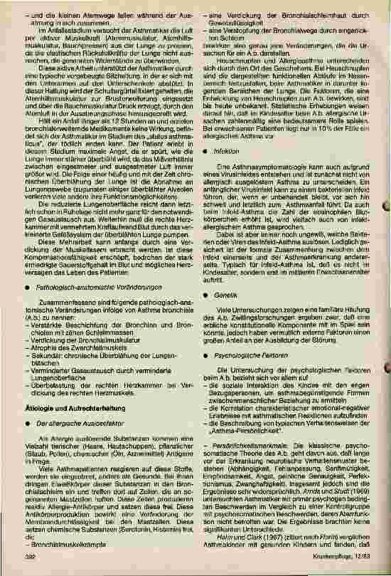 Vorschauseite 2: Kombinierte somatische und verhaltenstherapeutische Ansätze zur Behandlung des Asthma bronchiale